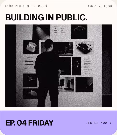 06.Q Podcast announcement