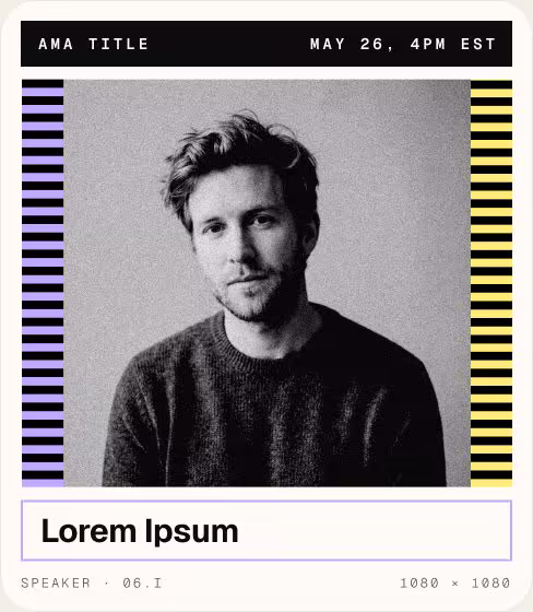 06.I Speaker poster